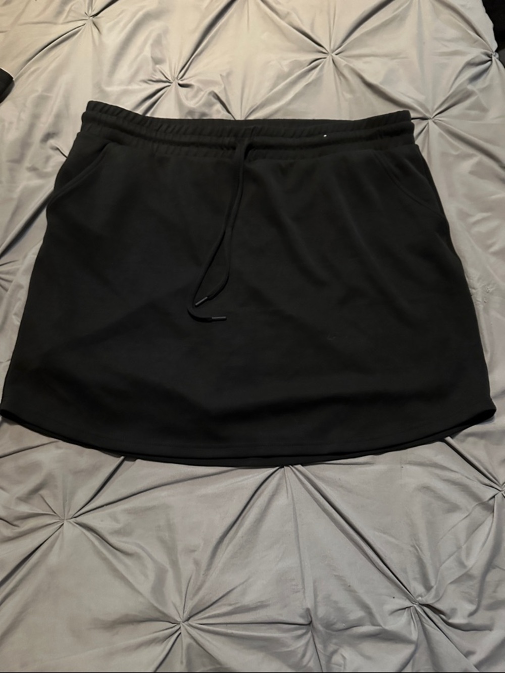Maurices Black Skort with Drawstring Waist